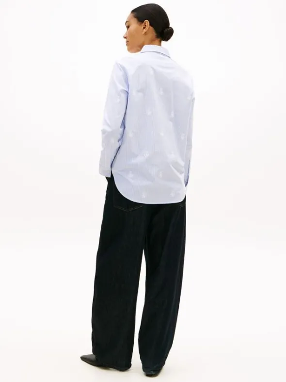 OXFORD AOP RELAXED SHIRT