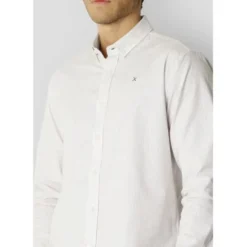 Oxford Stretch Stripe L/S