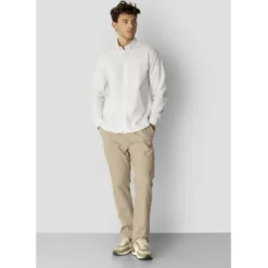 Oxford Stretch Stripe L/S