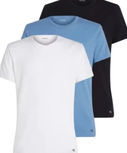 3-Pack Microfibre Crew Neck Lounge T-Shirts