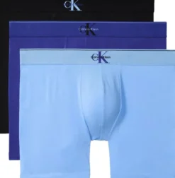 3-Pack Monogram Logo Waistband Boxer Briefs