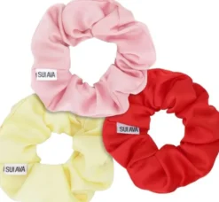 3-Pack Ribbon Scrunchies