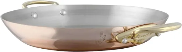 Panna med 2 handtag M'150B 1 liter 20 cm Koppar/Stål