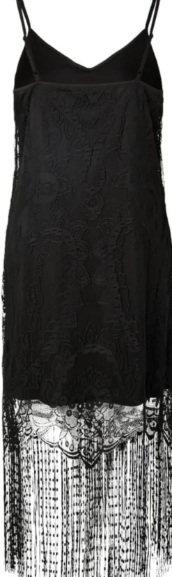 PCCLAIR STRAP LACE TASSELS DRESS KC