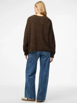 PCCLEO LS V-NECK KNIT CARDIGAN NOOS
