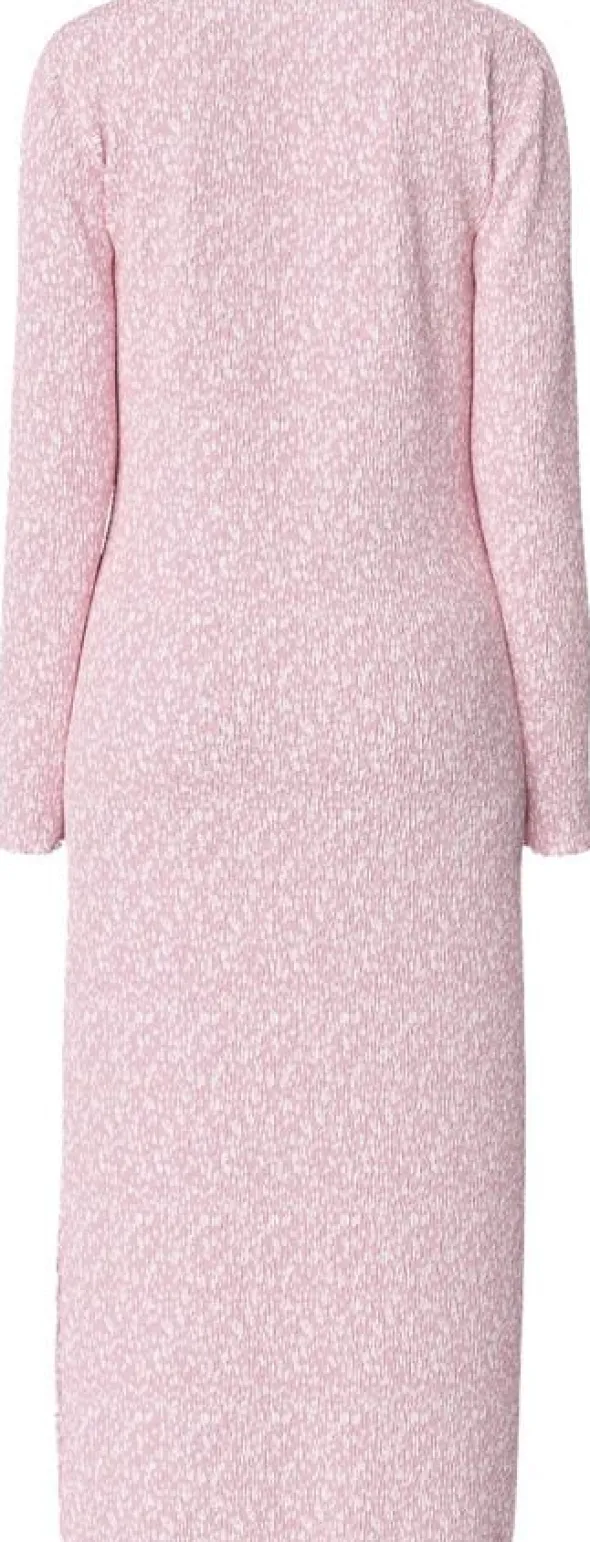 PCFLORA LS MIDI DRESS JRS BC