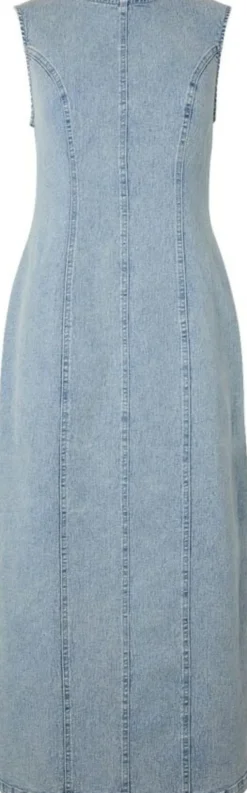 PCFRANNA SL LONG DRESS DNM D2D