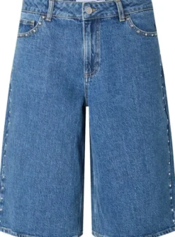 PCKARLA MW DENIM JORTS D2D PP