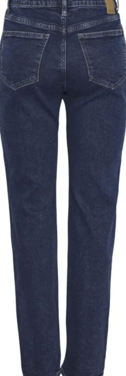 PCKELLY MW STRAIGHT JEANS DB502 NOO