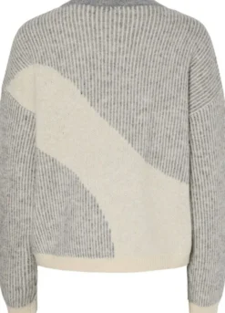 PCLINNA O-NECK LOOSE KNIT PWP BC