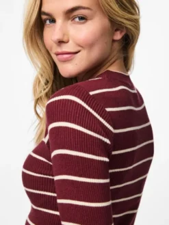 PCMIRA NEW LS O-NECK KNIT NOOS BC