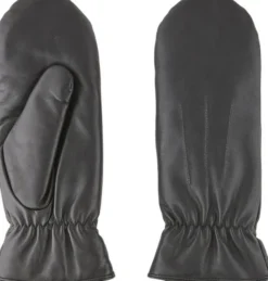 PCNELLIE LEATHER MITTENS NOOS
