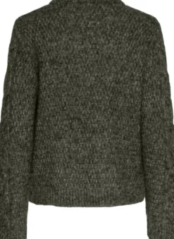 PCNINA LS O-NECK KNIT NOOS BC
