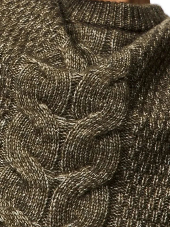 PCNINA LS O-NECK KNIT NOOS BC