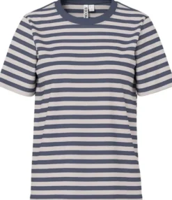 PCRIA SS TEE MULTICOL STRIPES NOOS