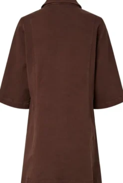 PCSALUME 3/4 DENIM DRESS