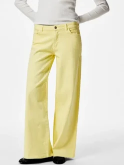 PCSELMA LW WIDE COLORED NOOS JEANS