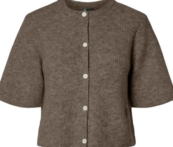 PCSILLY SS O-NECK KNIT CARDIGAN NOO