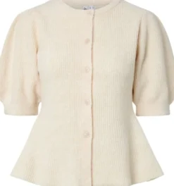 PCSILLY SS PUFF KNIT CARDIGAN NOOS