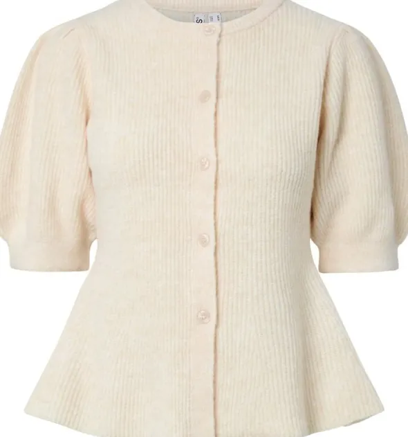 PCSILLY SS PUFF KNIT CARDIGAN NOOS