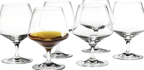 Perfection Cognacglas klar 36 cl 6 stk.