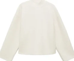 Perkins collar bouclé sweatshirt