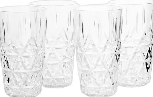 Picnic Juni tumbler, 4-pcs (6) Clear