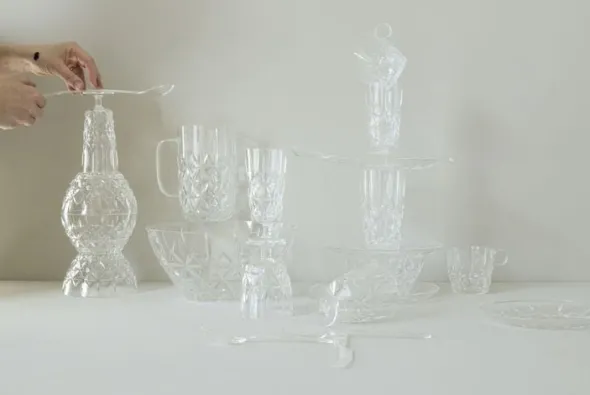 Picnic Juni tumbler, 4-pcs (6) Clear