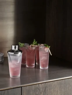 Pilastro cocktail shaker clear