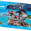 Pirate Raft with Treasure