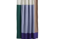 Pivot Shower Curtain-Blue
