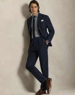 Plaid Jersey Spread-Collar Shirt