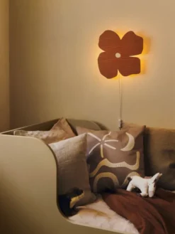 Poesie Lamp - brown clay