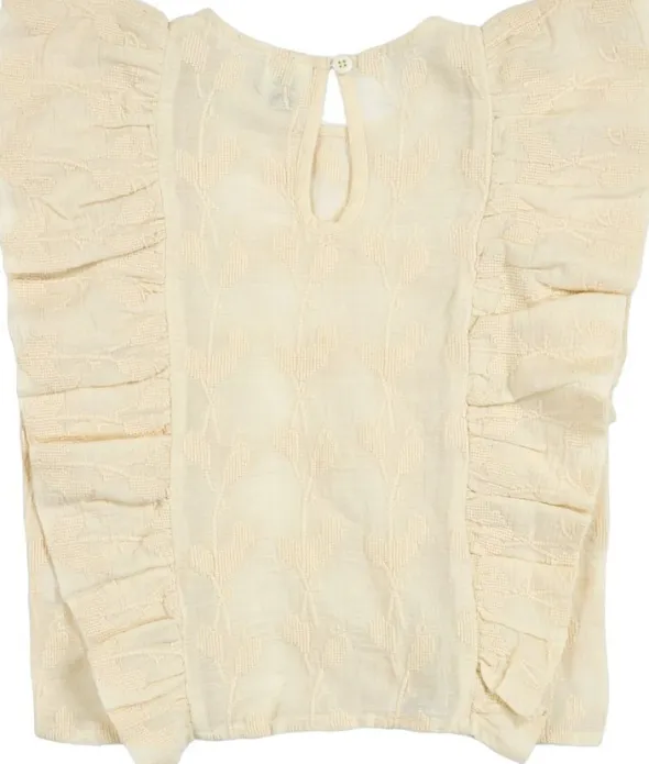 Poetry ruffle s/s T