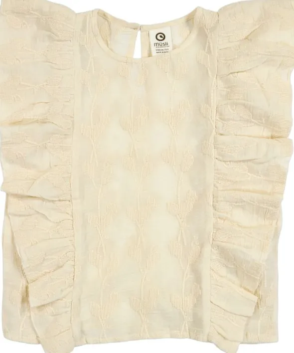 Poetry ruffle s/s T