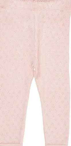 POINTELLE HEART LEGGINGS