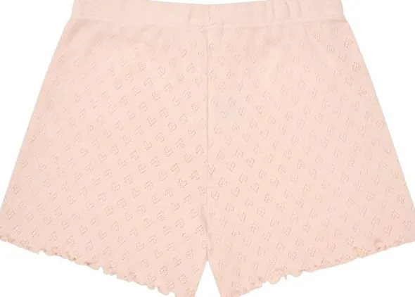 POINTELLE HEART SHORTS