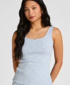 Pointelle Singlet