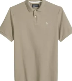 Polo shirt, short sleeve, button pl