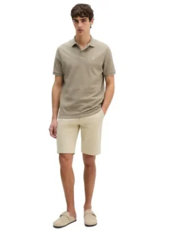 Polo shirt, short sleeve, button pl