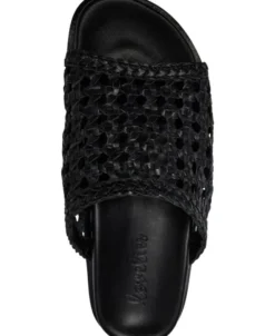 POSITANO - WOVEN LEATHER SLIDE