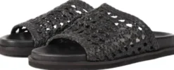 POSITANO - WOVEN LEATHER SLIDE