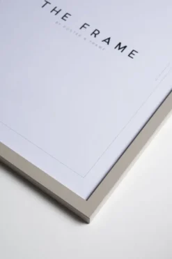 Poster&Frame - Cashemire grey wood 29,7x42cm (A3)