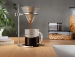 POUR OVER Station med glaskande, 1,0L