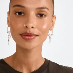 PRISM hoop earrings silver-plated