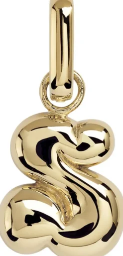 Puffer Letter Charm - S