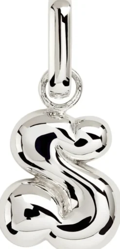 Puffer Letter Charm - S