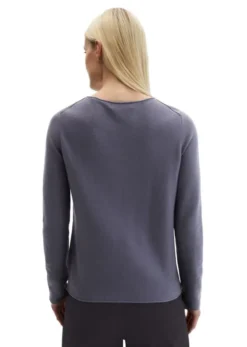 Pullover, longsleeve, boat neck