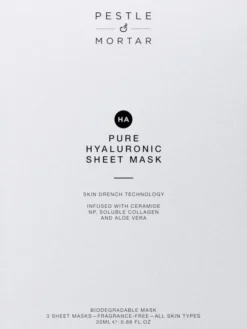 Pure Hyaluronic Sheet Mask 3 pcs