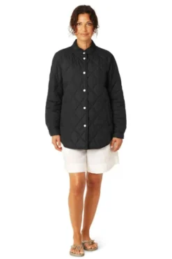 Quilted Shirt Jacket